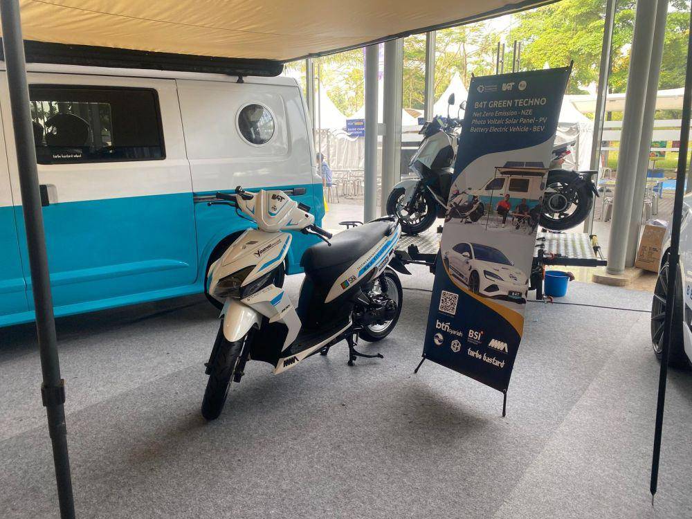 Bisa dipakai mengisi daya motor listrik (dok. Istimewa)