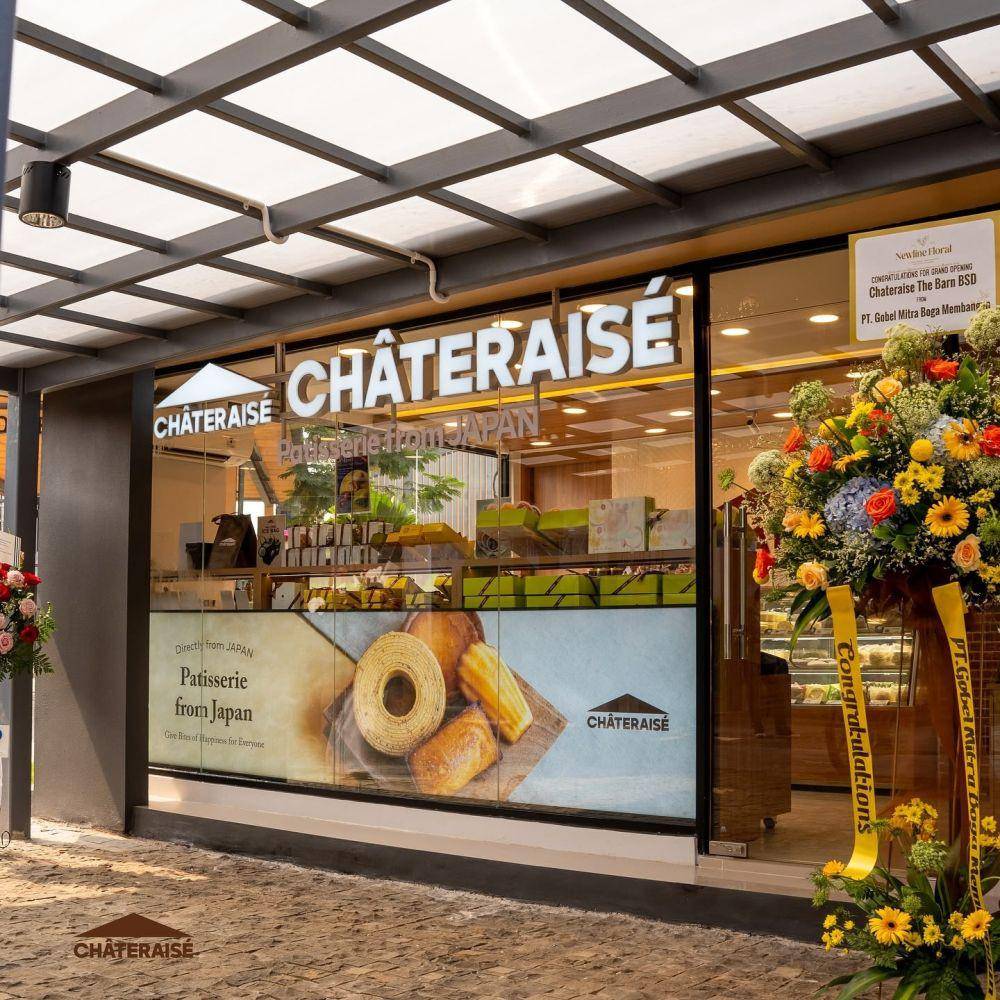 Potret gerai Chateraise di The Barn BSD (instagram.com/chateraise.id)