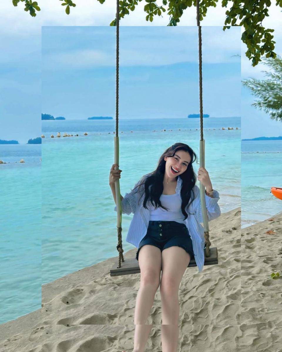 potret Ayu Ting Ting liburan ke Kepulauan Seribu (instagram.com/ayutingting92)