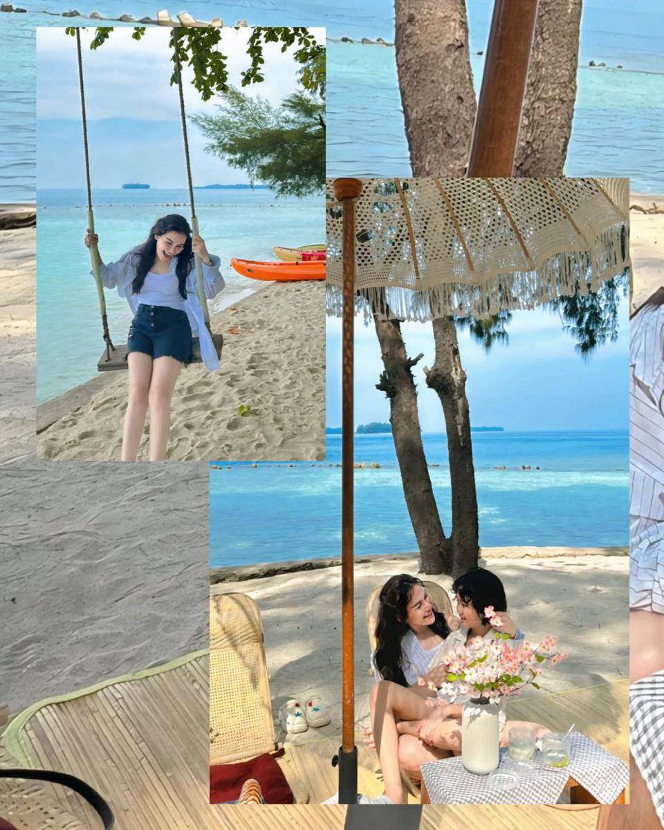 potret Ayu Ting Ting liburan ke Kepulauan Seribu (instagram.com/ayutingting92)