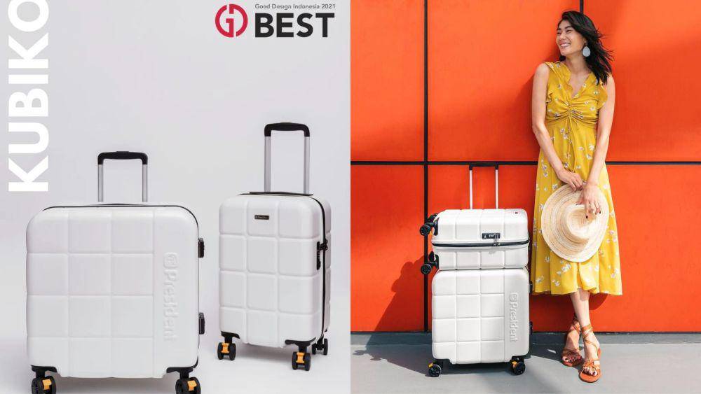 Koper President Trolley Case KUBIKO (instagram.com/@presidentluggageid)