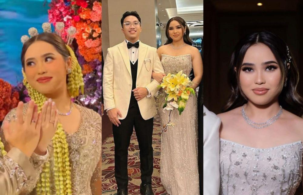 10 Inpirasi Busana dan Makeup Pengantin Adinda Thalia Anak Elma Theana