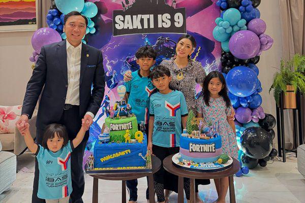 7 Potret Ultah Ke-9 Sakti, Anak Ibas Yudhoyono dan Aliya Rajasa