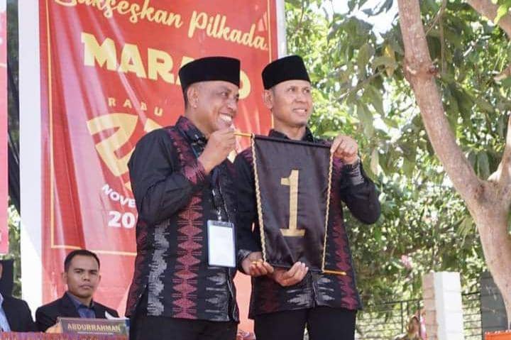 Foto Paslon Bupati dan Wakil Bupati Bima nomor urut 1, Ady Mahyudi dan Irfan (Dok/Istimewa)