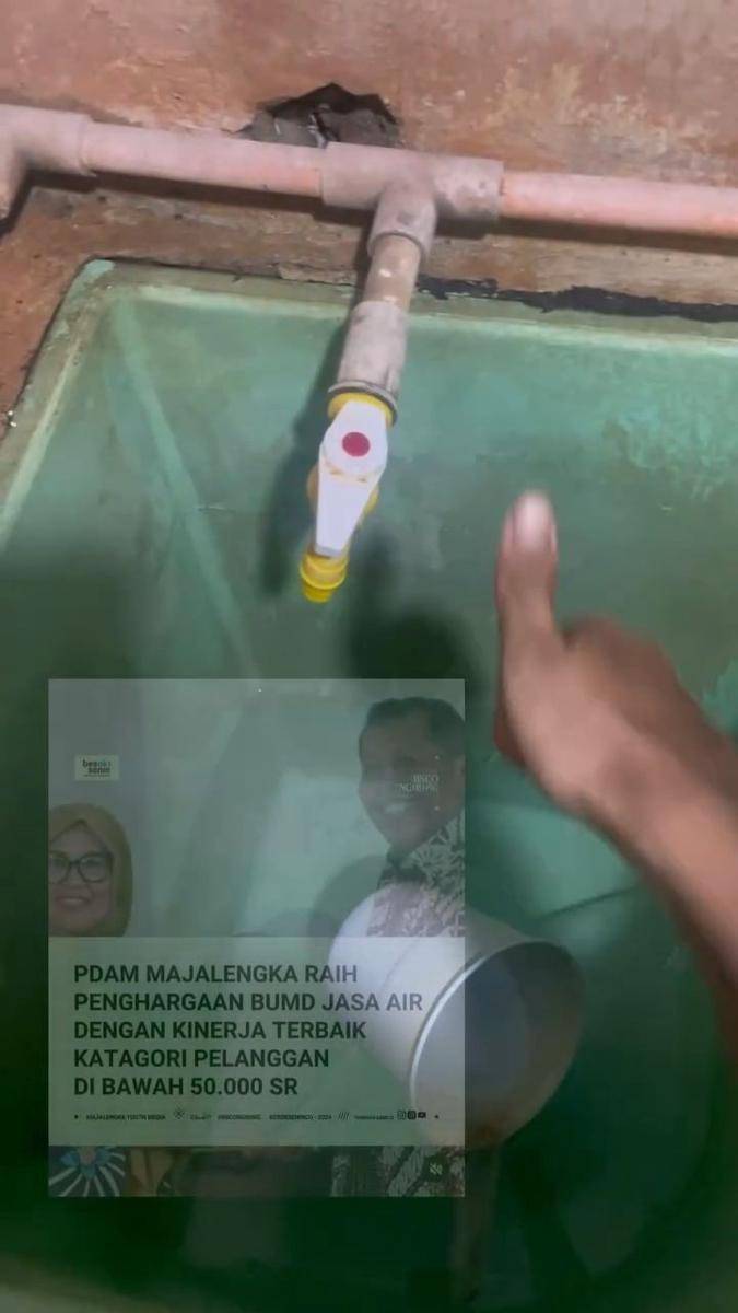 Instagram/ tangkapan layar video protes Perumda
