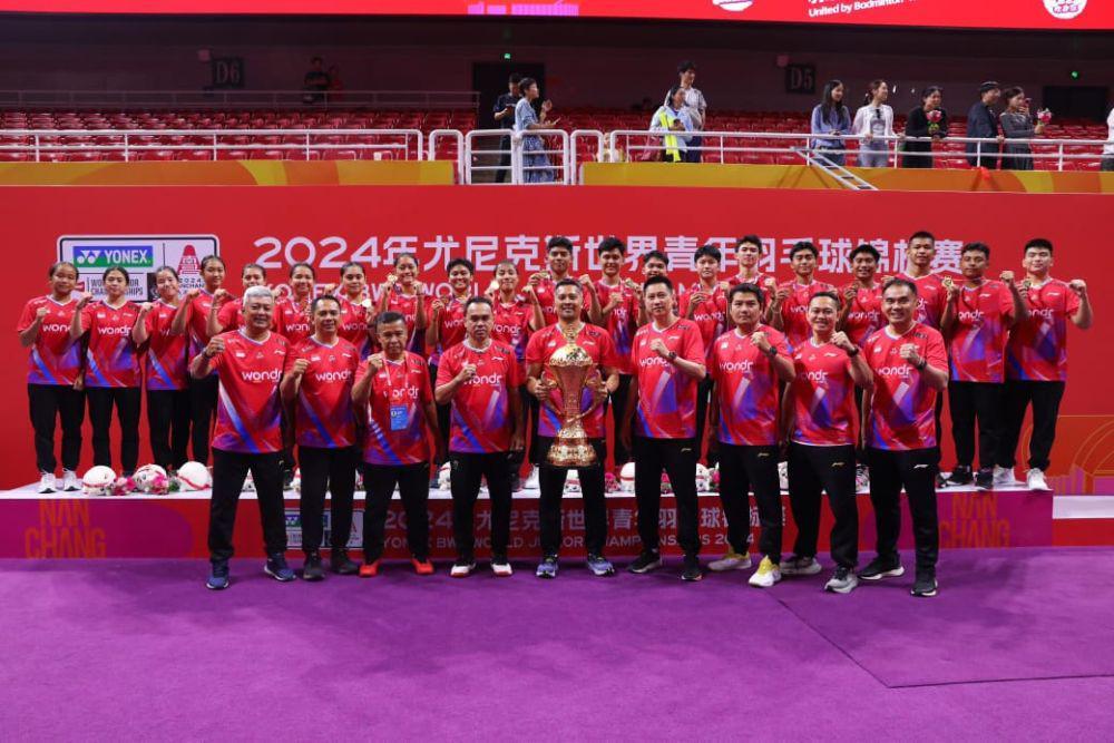 Indonesia Juara Piala Suhandinata, Rionny: Jangan Terlena!