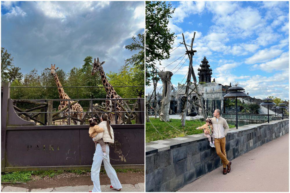 13 Potret Keluarga Mikaila Patritz ke Pairi Daiza Zoo Belgia