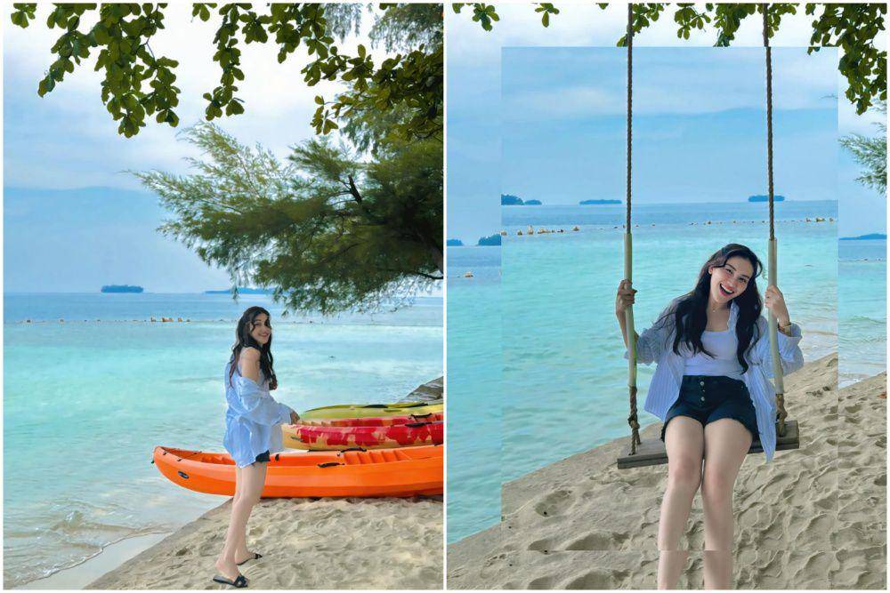 potret Ayu Ting Ting liburan ke Kepulauan Seribu (instagram.com/ayutingting92)