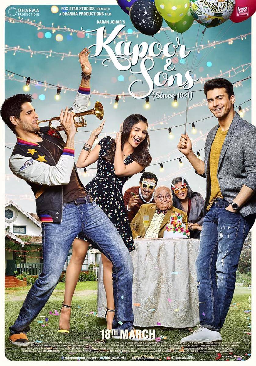 Kapoor and Sons (dok. Dharma Productions/Kapoor and Sons)