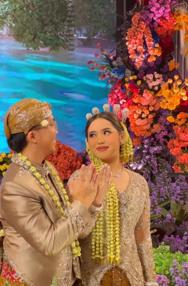 Pernikahan anak Elma Theana (instagram.com/bennusorumba)