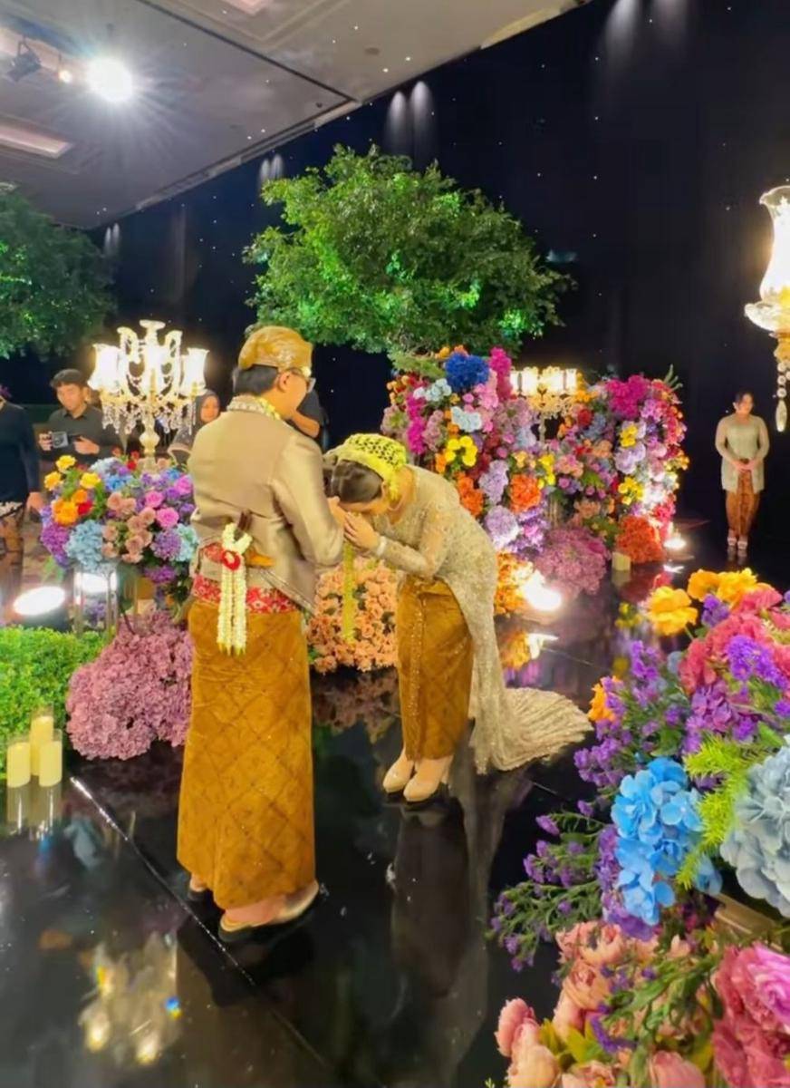 Pernikahan anak Elma Theana (instagram.com/bennusorumba)