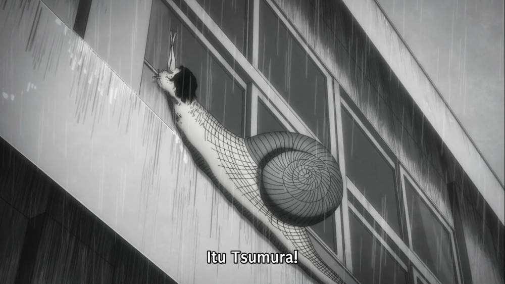 Tsumura berubah menjadi siput/samehadaku.email