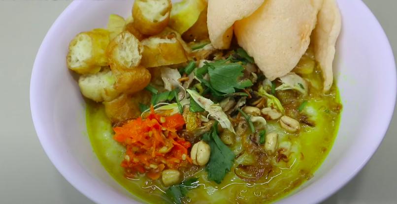 Resep Bubur Ayam Kuah Kuning yang Gurih Asin dan Mengenyangkan
