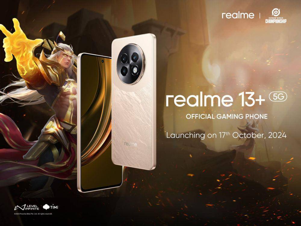 realme 13+ 5G (dok. realme)