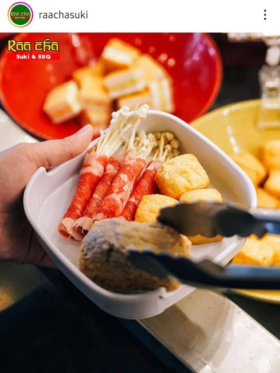 Assorted suki Raa Cha (instagram.com/raachasuki)