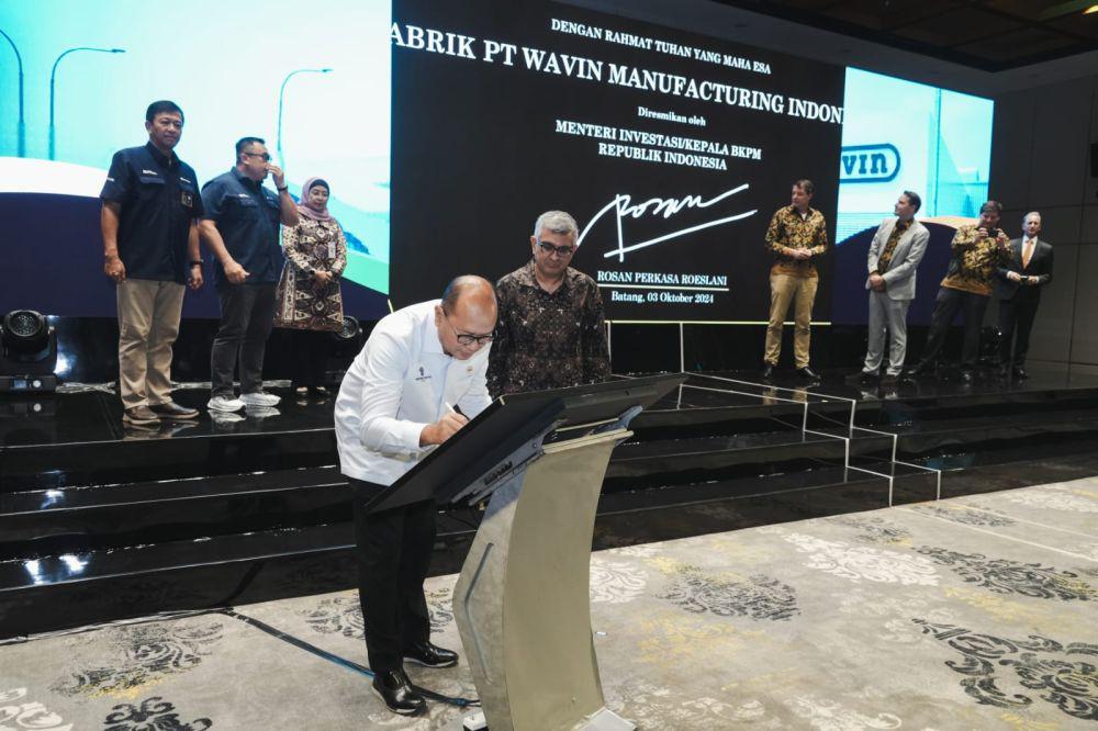 Wavin Manufacturing Diresmikan, Jadi Investasi Eropa Pertama di Batang