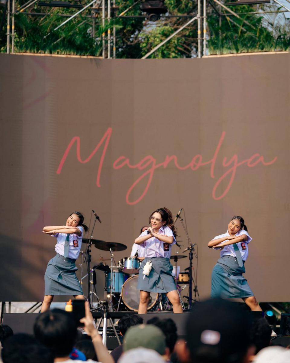 potret Ziva Magnolya tampil di Synchronize Festival (instagram.com/zivamagnolya)