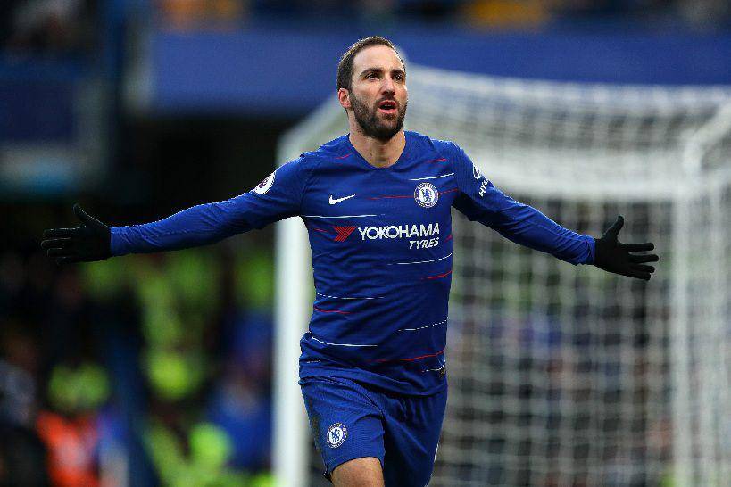 Gonzalo Higuain (x.com/ChelseaFC)