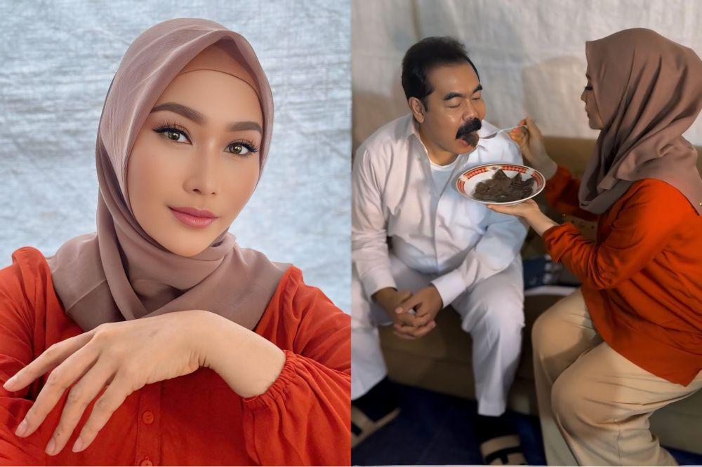 8 Momen Inul Daratista Berhijab saat Urus Suami, Didoakan Istiqomah!