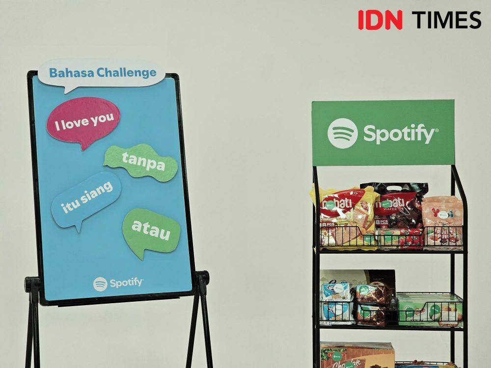 K-Pop On! Spotify set di Seoul, Korea Selatan pada Selasa [8/10/2024] (dok. IDN Times/Aulia Supintou)