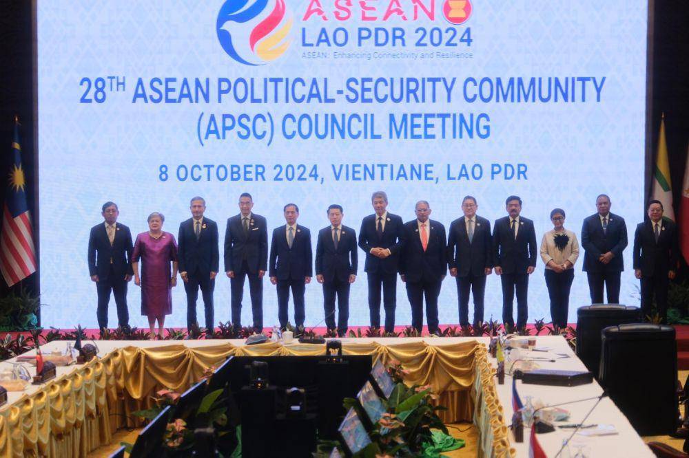 ASEAN Political Security Community Council Meeting di Laos. (dok. Kemlu RI)