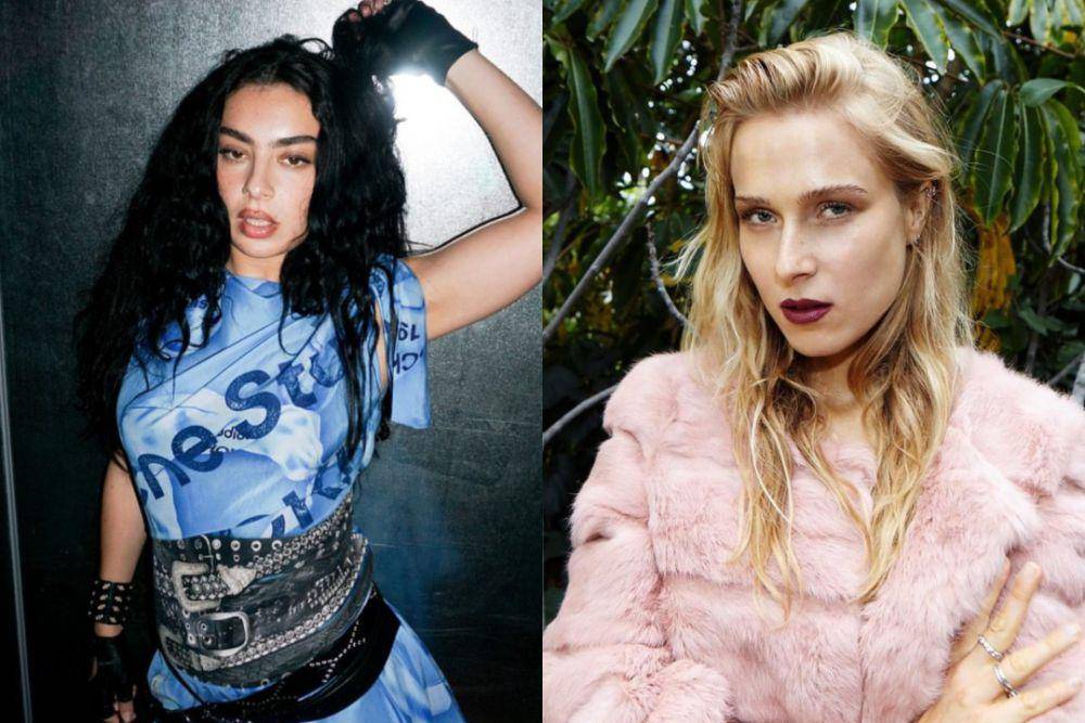 potret Charli XCX (kiri) dan Lena Gora (kanan) (instagram.com/charli_xcx | instagram.com/lenagora)