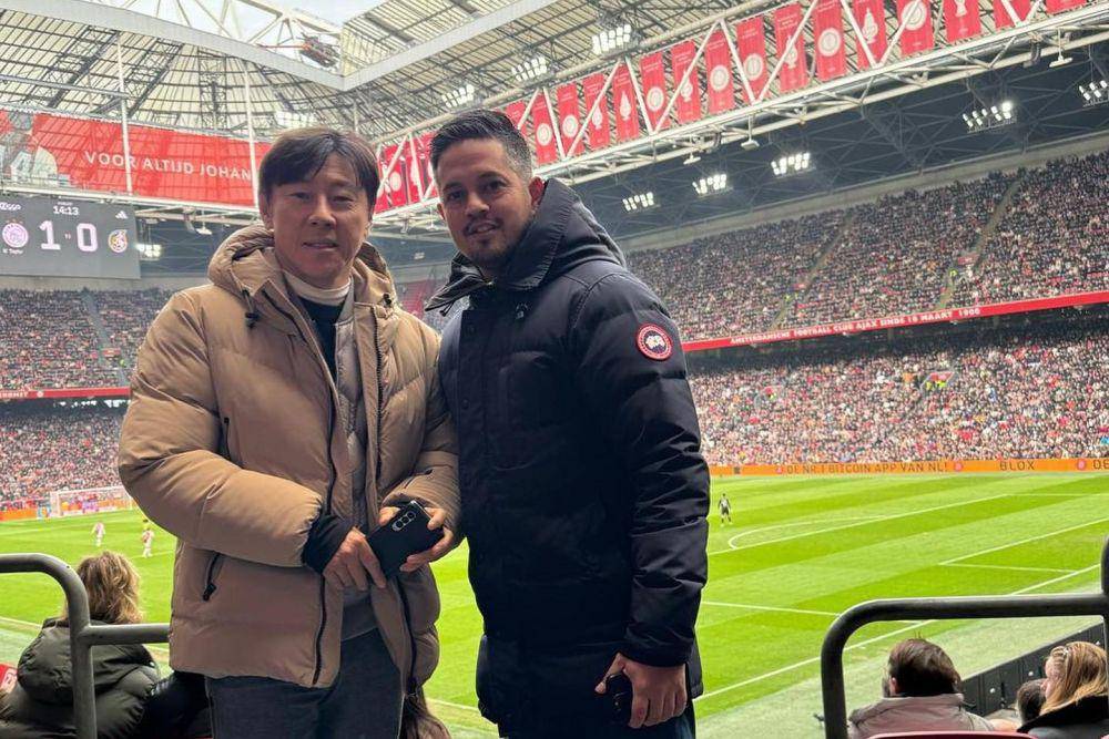 Shin Tae Yong dan Fardy Bachdim (instagram.com/fardybachdim)
