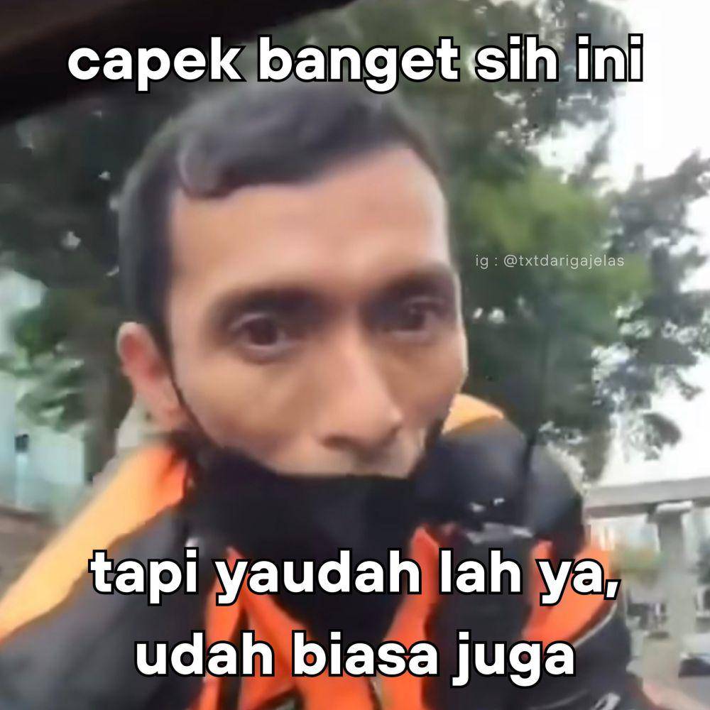 meme capek sama diri sendiri (x.com/alessaoncrypto)