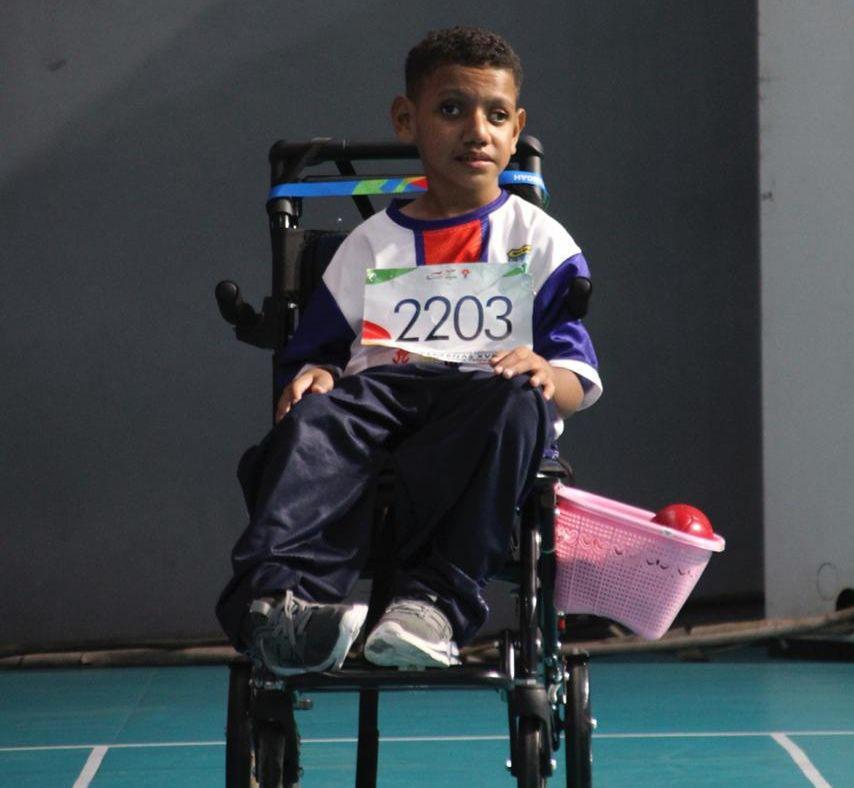 Pieter Hans Atlet Boccia Muda Jajal Pertandingan Perdana di Peparnas