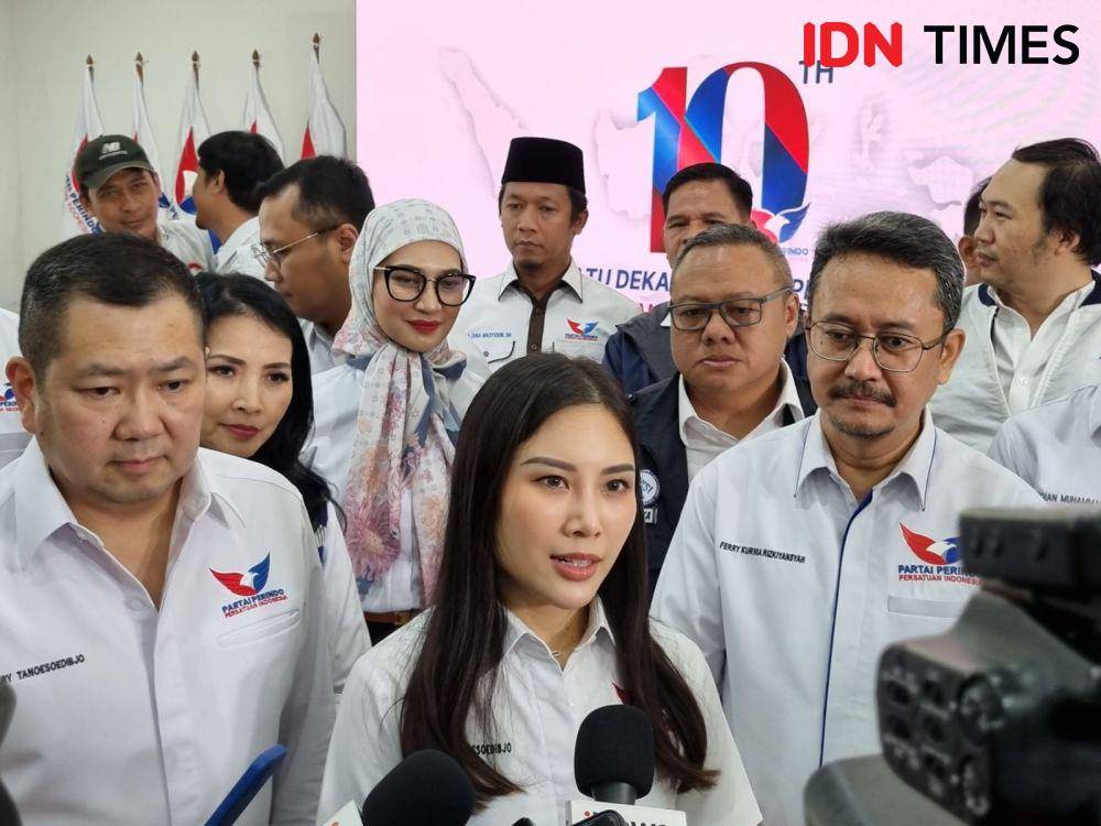 Ketua Umum Perindo, Angela Tanoesoedibjo (IDN Times/Ilman Nafi'an)