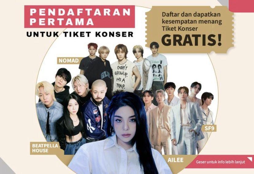 Cara Nonton Konser Gratis K-Expo Indonesia 2024, Ada SF9 hingga Ailee