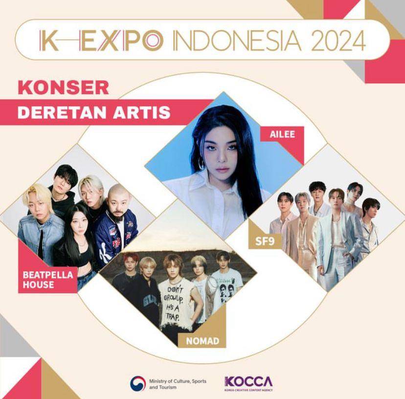 daftar lineup dan cara daftar K-Expo Indonesia 2024 (Instagram.com/kexpoindonesia2024)