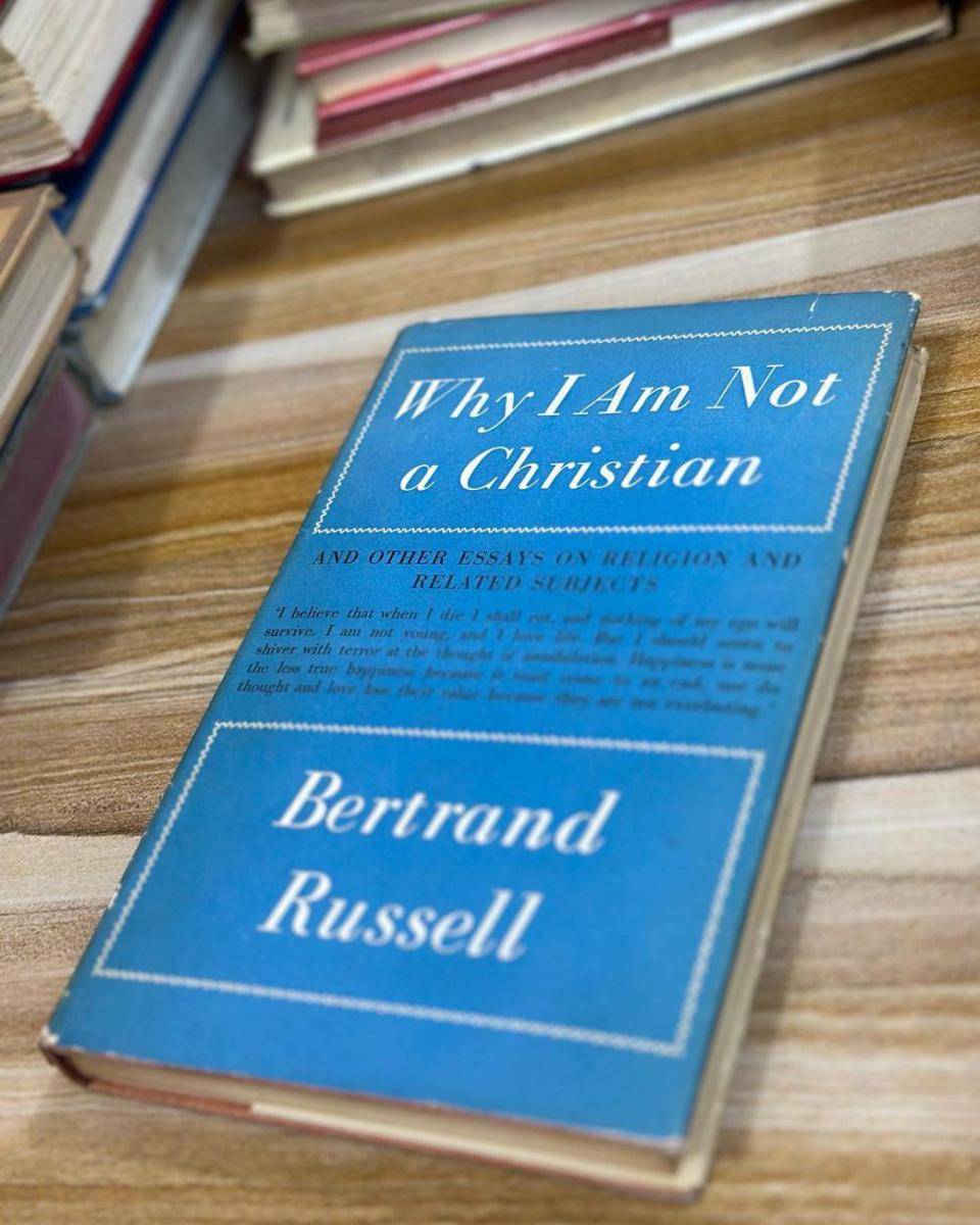 Why I Am Not a Christian. instagram.com/ishraq_library