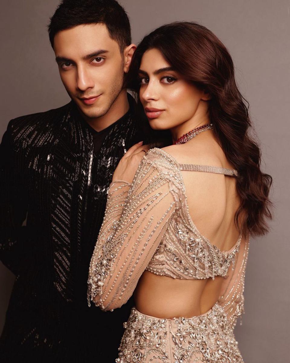 Khushi Kapoor dan Vedang Raina (instagram.com/khushi05k)