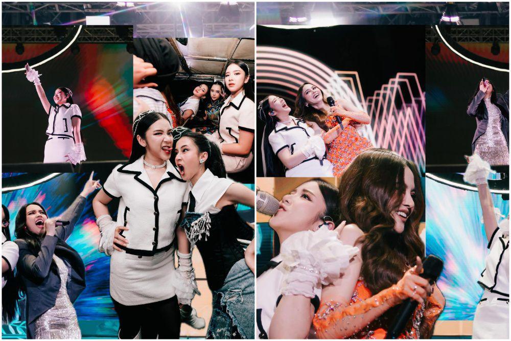 7 Potret Tiara Andini Tampil di Synchronize Festival bareng 4 Sahabat
