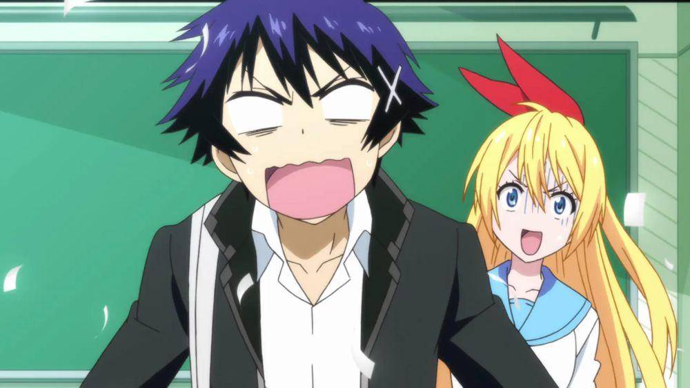 cuplikan dari anime Nisekoi (2014) (dok. SHAFT/Nisekoi)