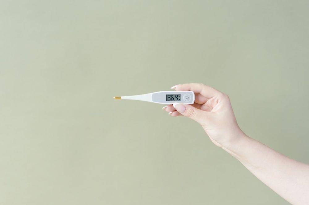 ilustrasi termometer digital (pexels.com/Mikhail Nilov)