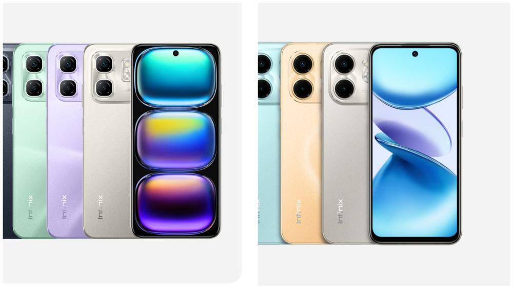 Infinix Hot 50i (kiri) dan Infinix Smart 9 (kanan) (infinixmobility.com)
