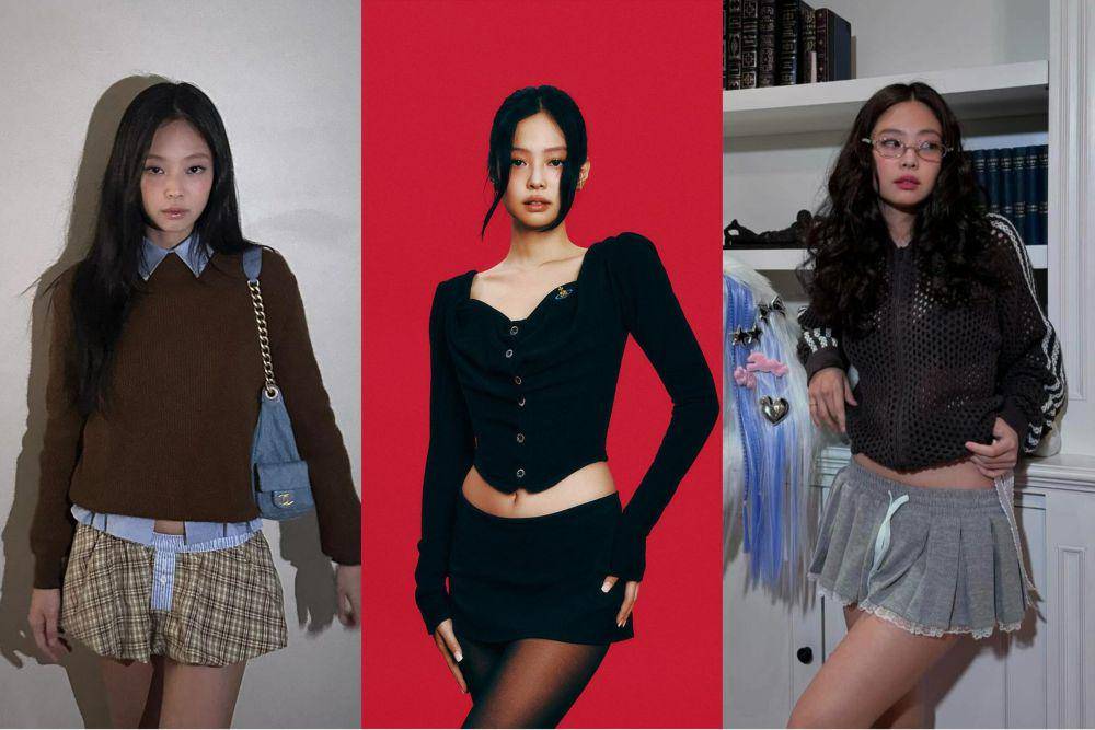 ide padu padan mini skirt ala Jennie BLACKPINK (instagram.com/jennierubyjane | instagram.com/columbiarecords)
