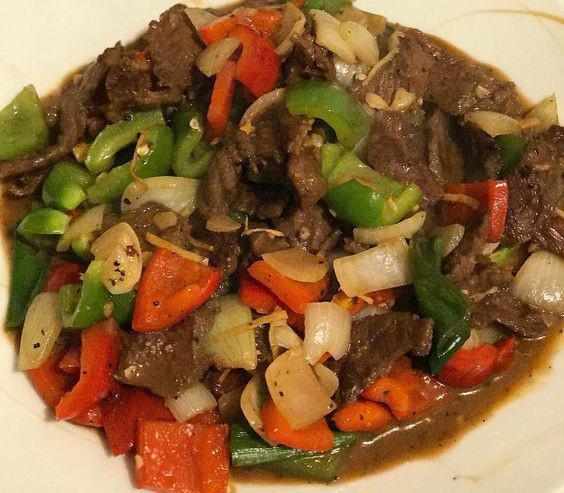 Resep Daging Sapi Lada Hitam ala Restoran