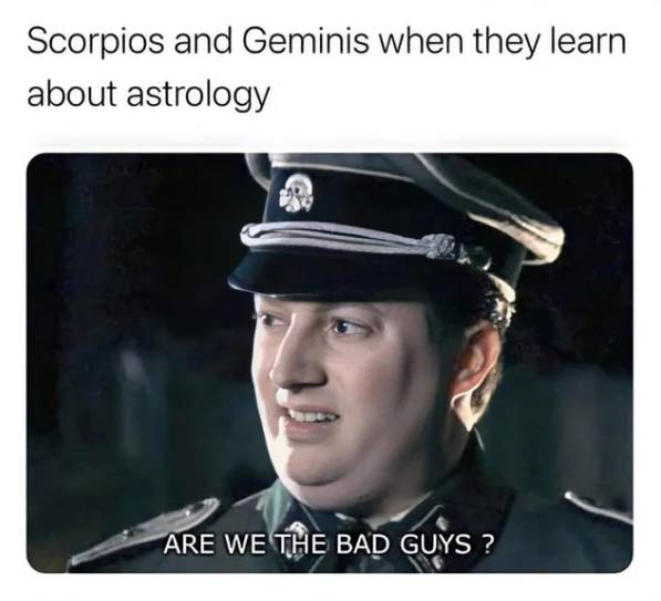 meme zodiak Scorpio (reddit.com/deleted)