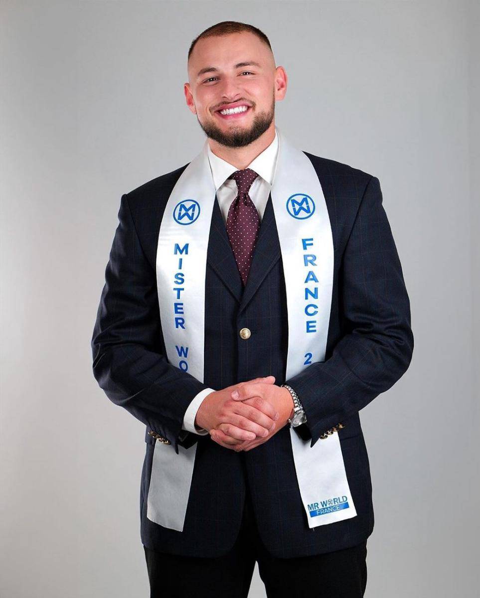 Potret Mister World Prancis 2024, Maxime Klinger (instagram.com/mrworld.official)