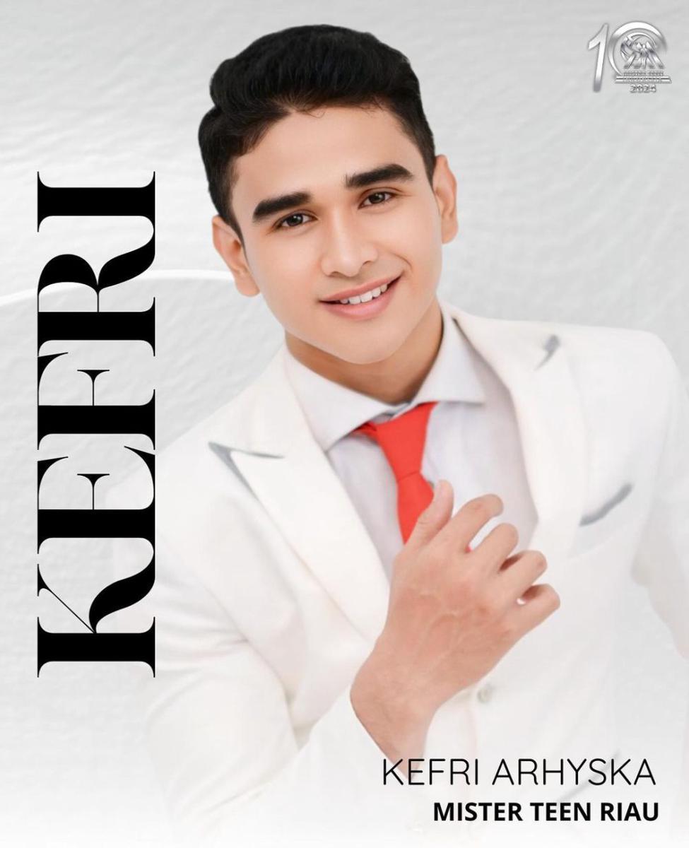 Potret Mister Teen Riau 2024, Kefri Arhyska (instagram.com/misterteenindonesia)