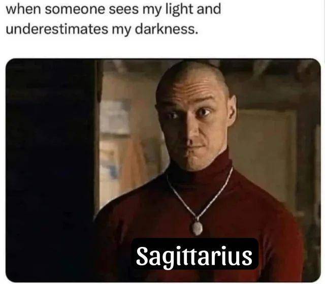 meme zodiak Sagitarius (reddit.com/2fucked2know)
