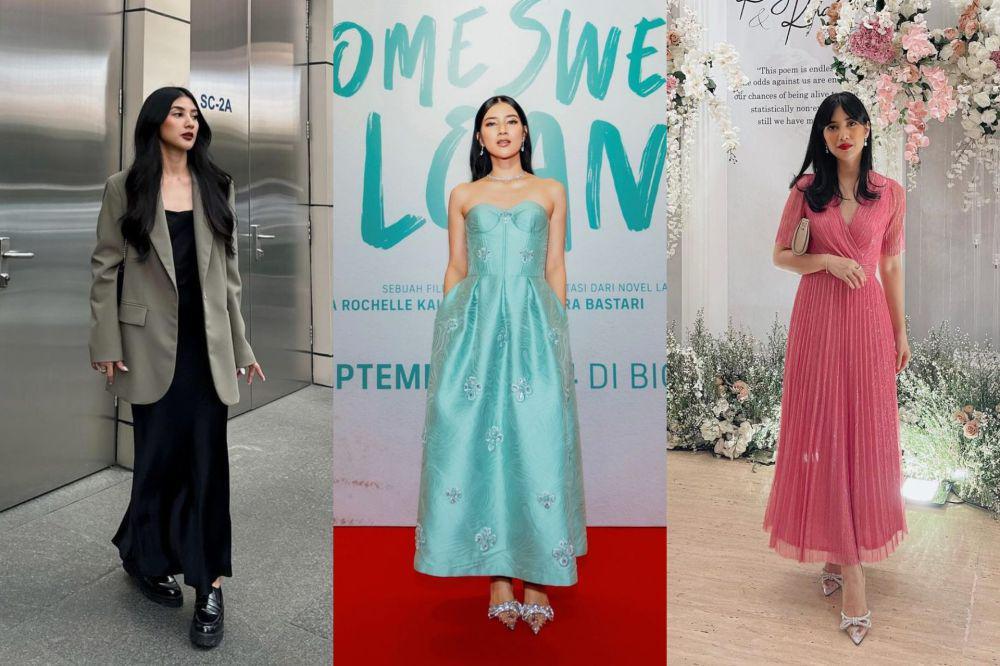 8 Referensi OOTD Dress ala Fita Anggriani, Sederhana nan Menawan