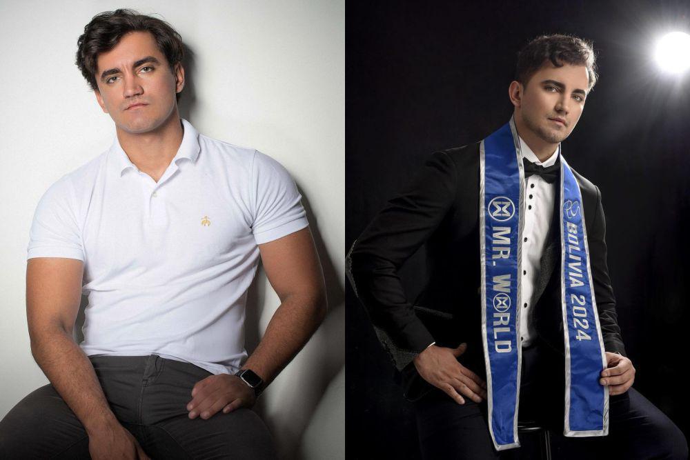 7 Potret Mister World Bolivia 2024 Mario Chavez, Curi Atensi!