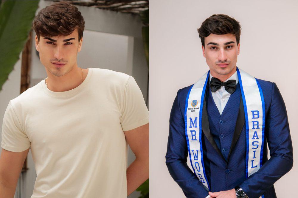 7 Potret Eduardo Menezes Mister World Brazil 2024, Pecahkan Rekor!