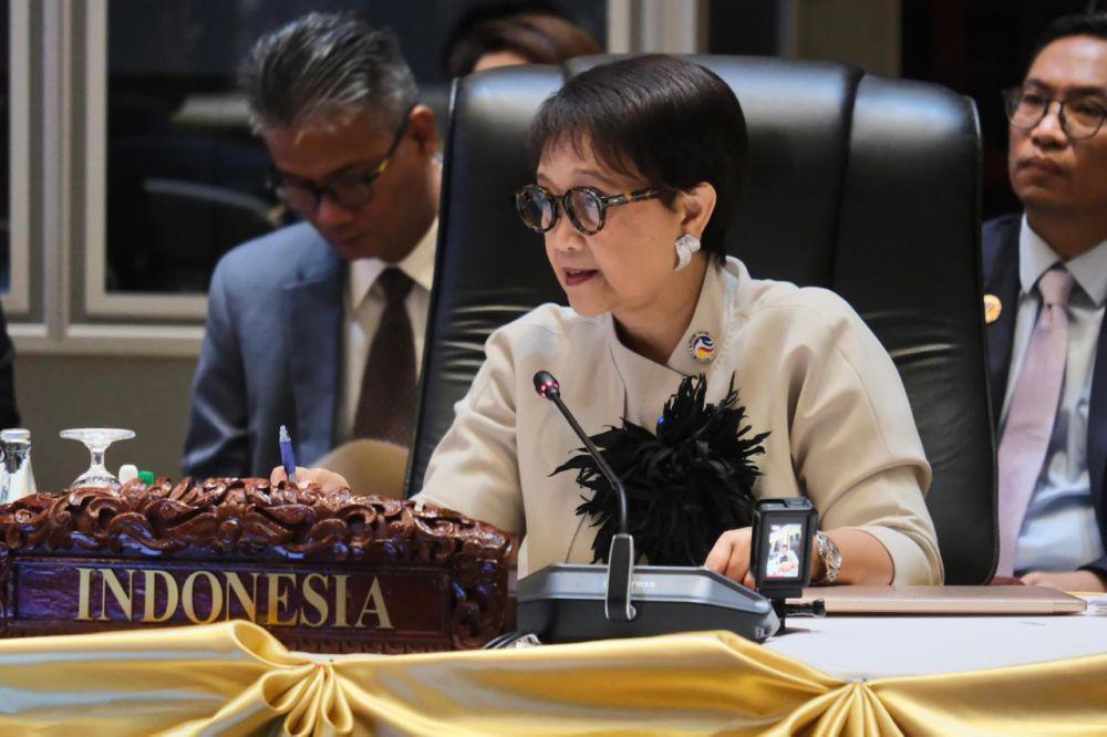 Menlu: Indonesia Sudah Gelar Pertemuan soal Isu Myanmar