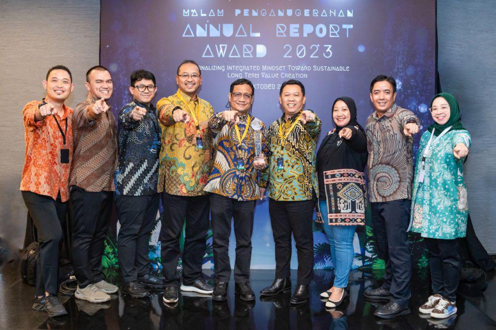 Transparan dan Akuntabel, Pupuk Kaltim Raih Juara 1 ARA 2023