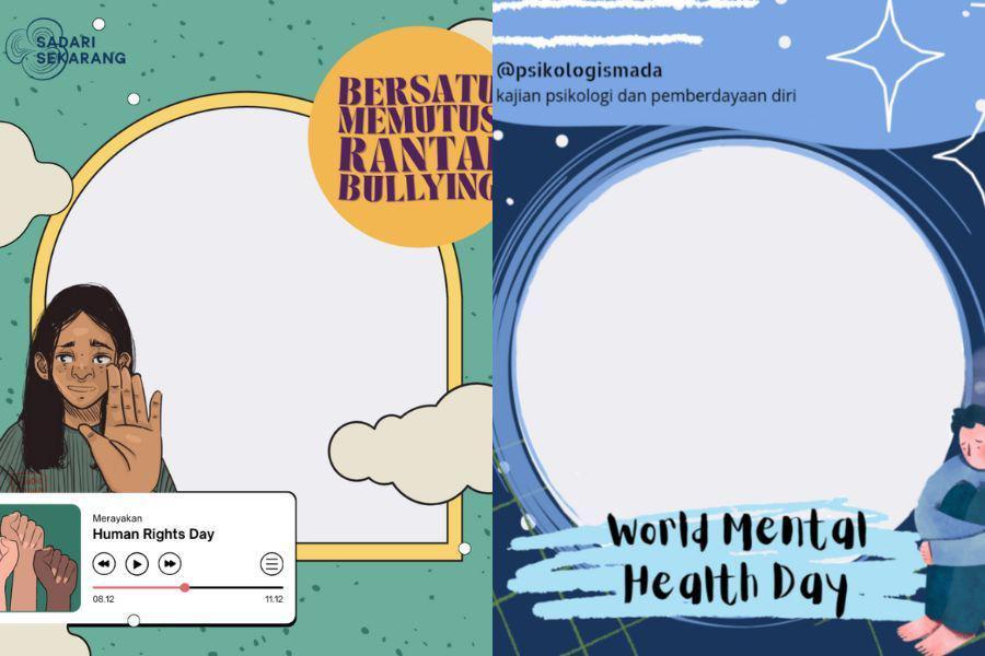 23 Link Twibbon Hari Kesehatan Mental Sedunia 2024